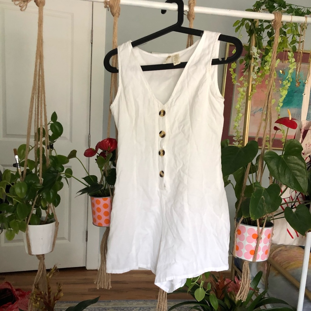 White romper